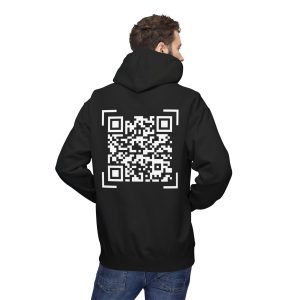 Fuck You QR Code Hoodie - Image 4